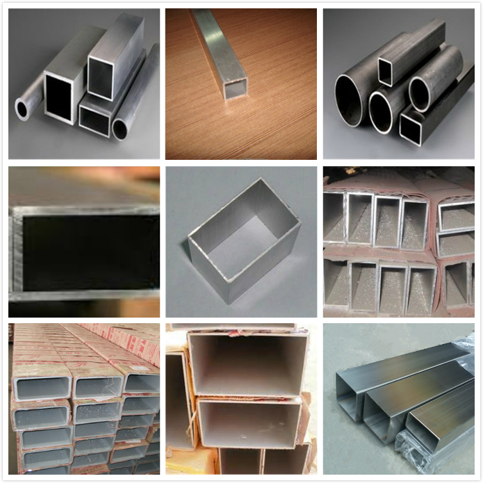 3002 3003 3104 3204 3030 Alloy Extruded Aluminum Rectangular Tube