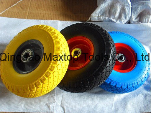 480/400-8 Solid Flat Free PU Foam Wheel