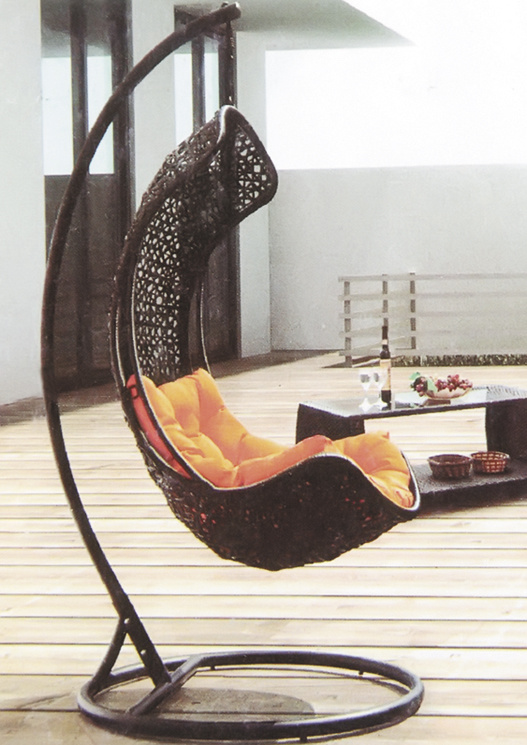 Rattan Swing Hanging Chair with Color Optional (TGSR-001)