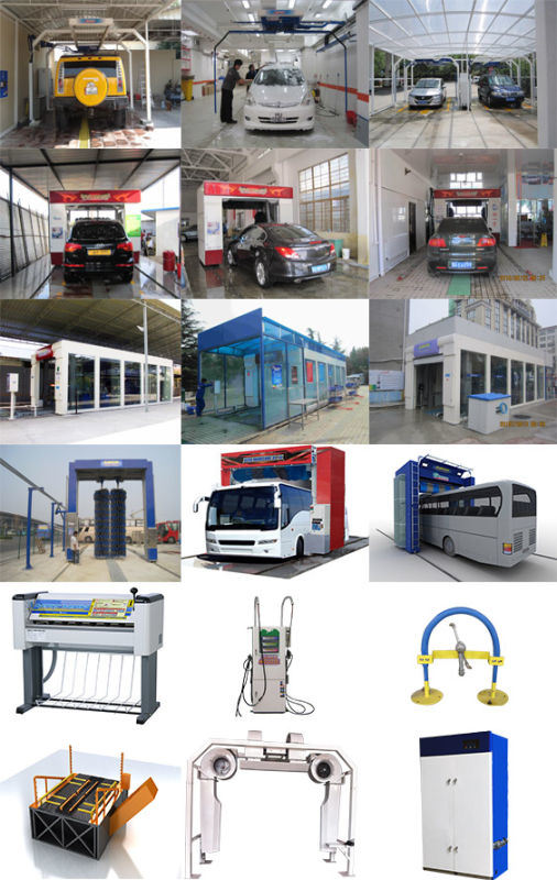 Fully Automatic Tunnel Car Washing Machine System Equipment Steam Machine