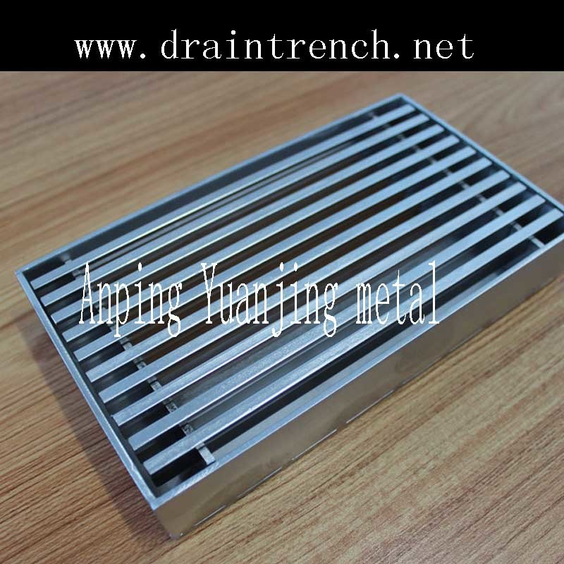Stainless Steel Grating Shower Drainer with High Quality