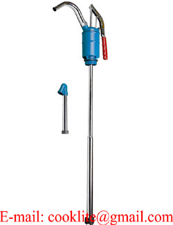 Action Pump P-490s PP (Polypropylene) Lever Action Piston Drum Pump with Stainless Steel Rod
