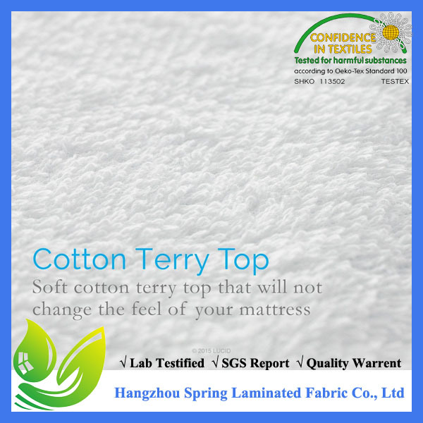 China Wholesale Hot Sale 100% 120GSM Bamboo Jersey Mattress Protector