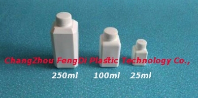 Square Laboratory Reagent Bottles