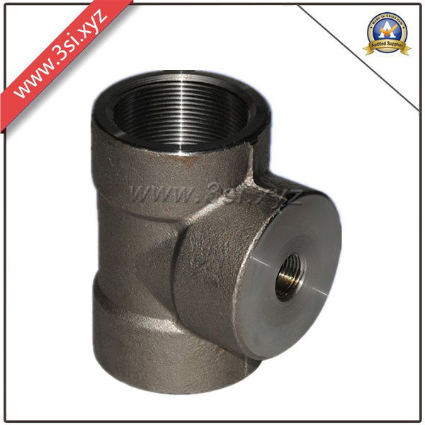 Carbon Steel ASME NPT Female Equal Tee (YZF-F346)