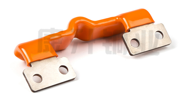 Copper Tape Bend Battery Strap