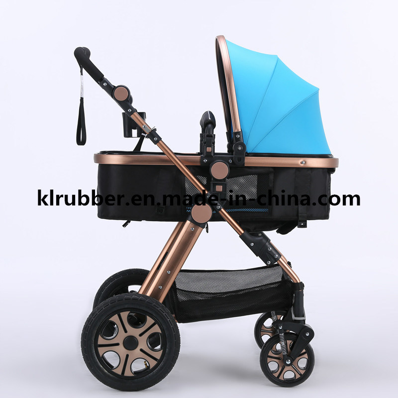 New High Landscape Baby Pram 3-in-1 Baby Stroller