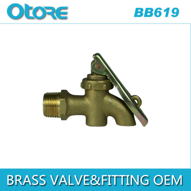 Brass Bibcock Hose Bib Patio Lawn Garden Tap Lockble