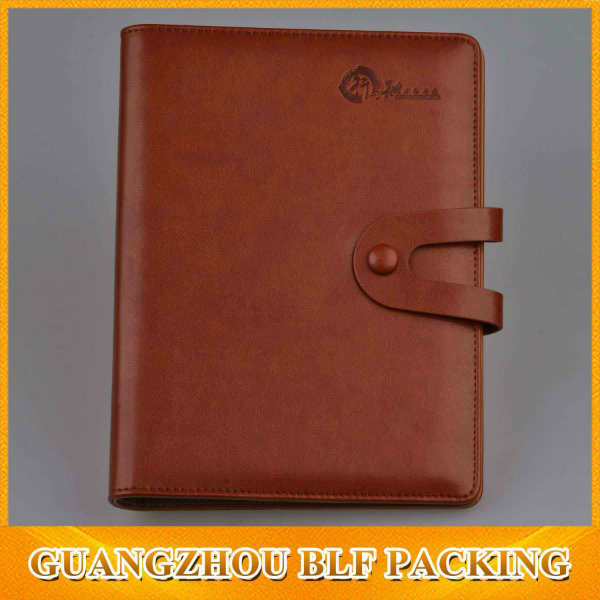 Premium PU Leather Cover Custom Notebook