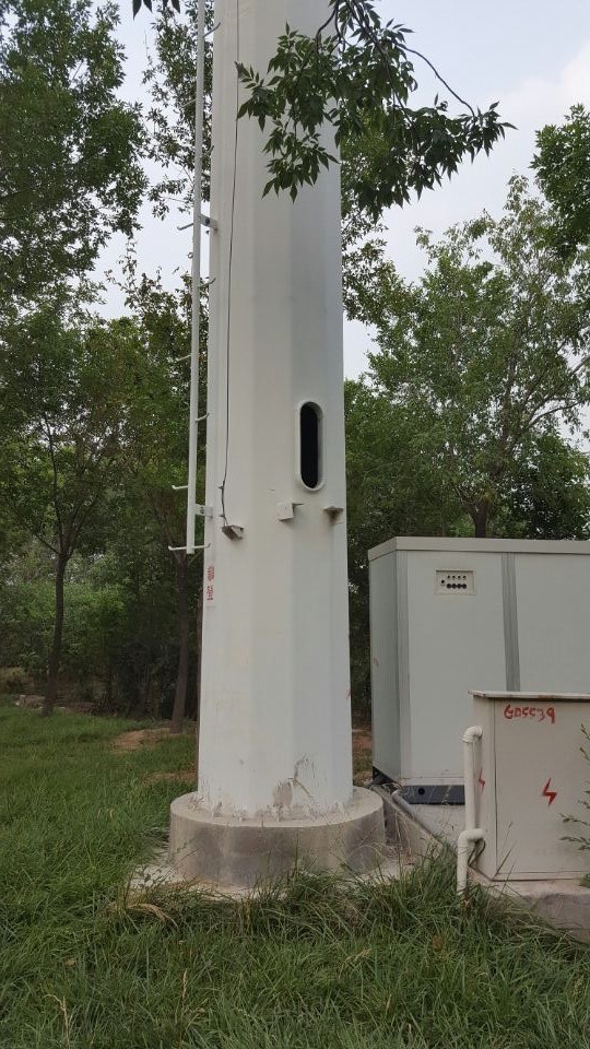 Galvanized Steel Monopole Tower for Telecommunication