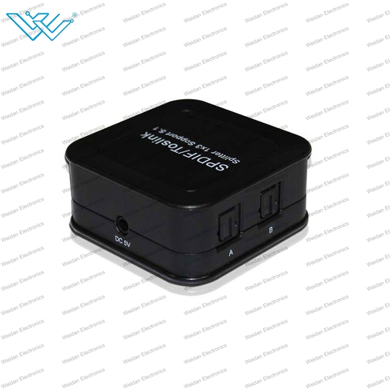 Optical Audio 5.1 Splitter 1X3 Spdif/Toslink Digital Switcher