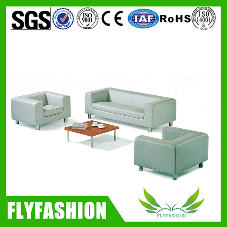 Comfortable Modern Leather Office Sofa (OF-07)