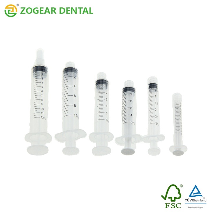 Sn004 Zogear Disposable Colorful Luer Lock Syringes