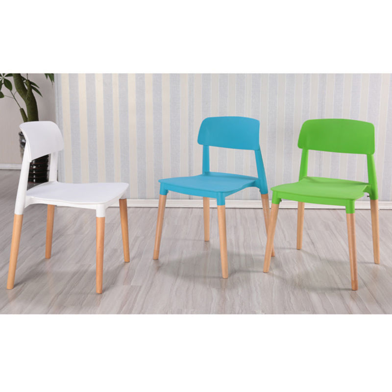 Simple Design Cheap Stackable Dining Plastic Chair