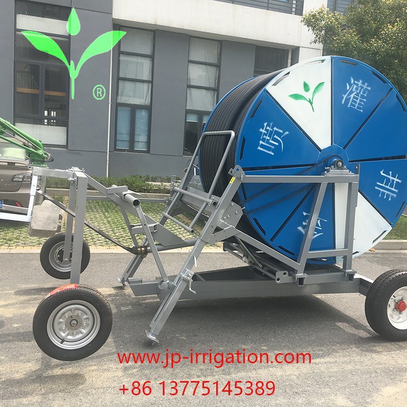 Hot Sale Garden Watering Hose Reel Irrigation System with Spray Gun Eiiiciently