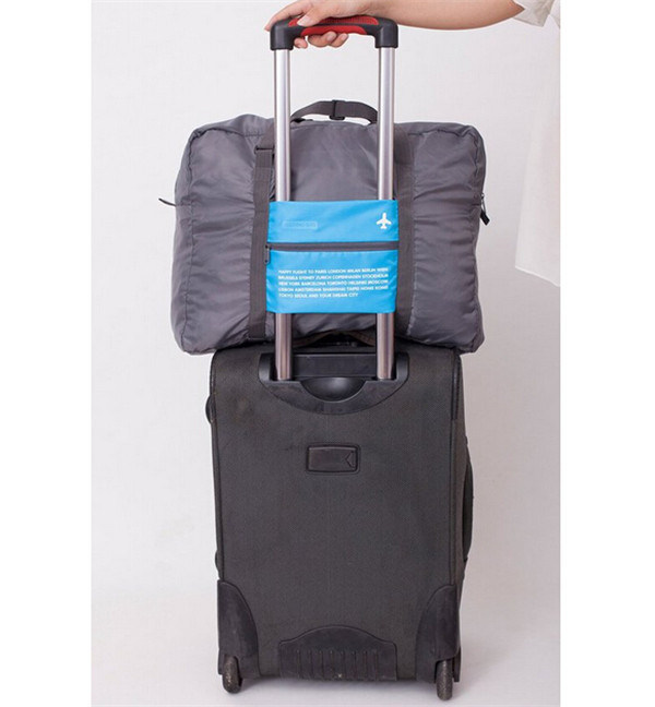 New Custom Aircraft Travel Trolley Bag Large Capacity Folding Bags