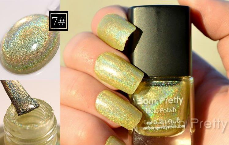 Holographic Nail Powder, Holographic Glitter, Laser Holographic Chrome Pigment