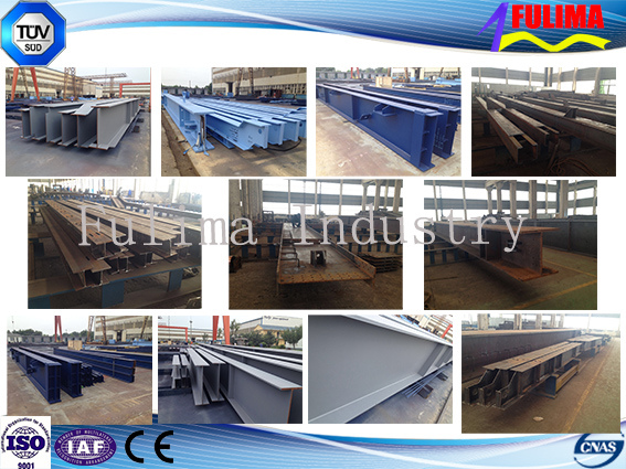 Practical Welded H Column/Beam for Prefabricated Steel Structure (SSW-HT-004)