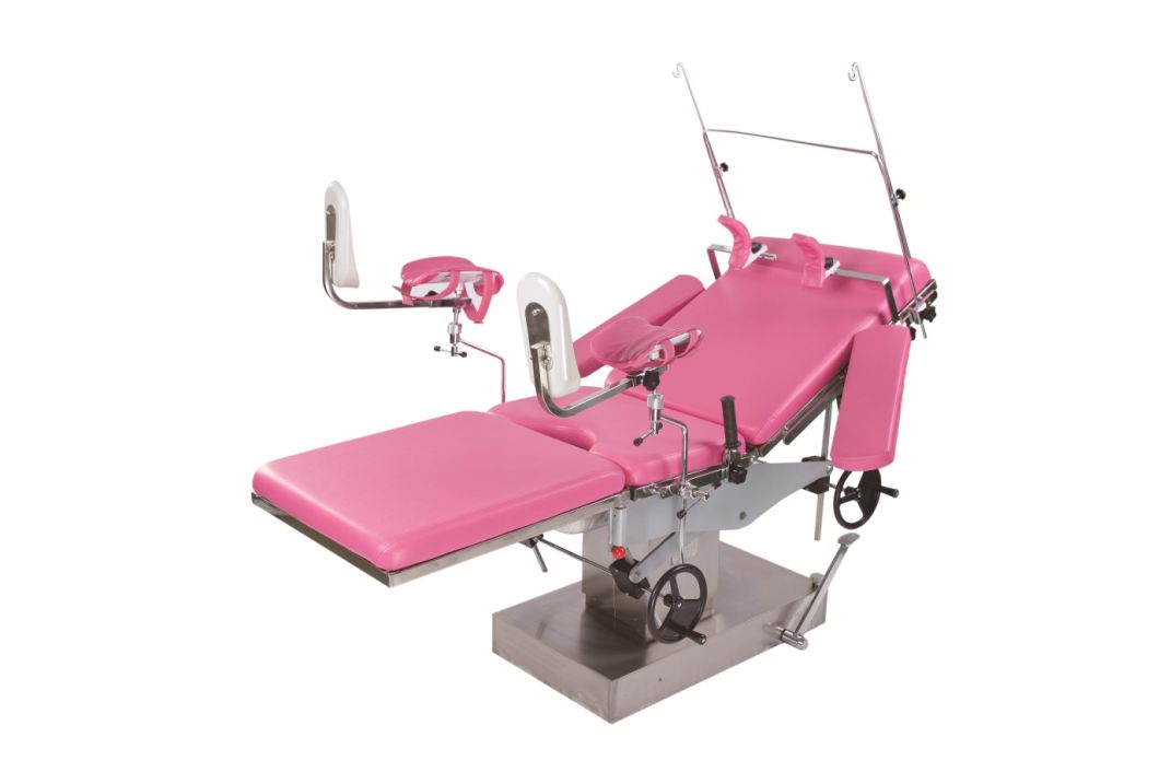 Hospital Furniture Electric and Hydraulic Electric Gynecology and Obstetrics Examination Bed (Slv-B4301)