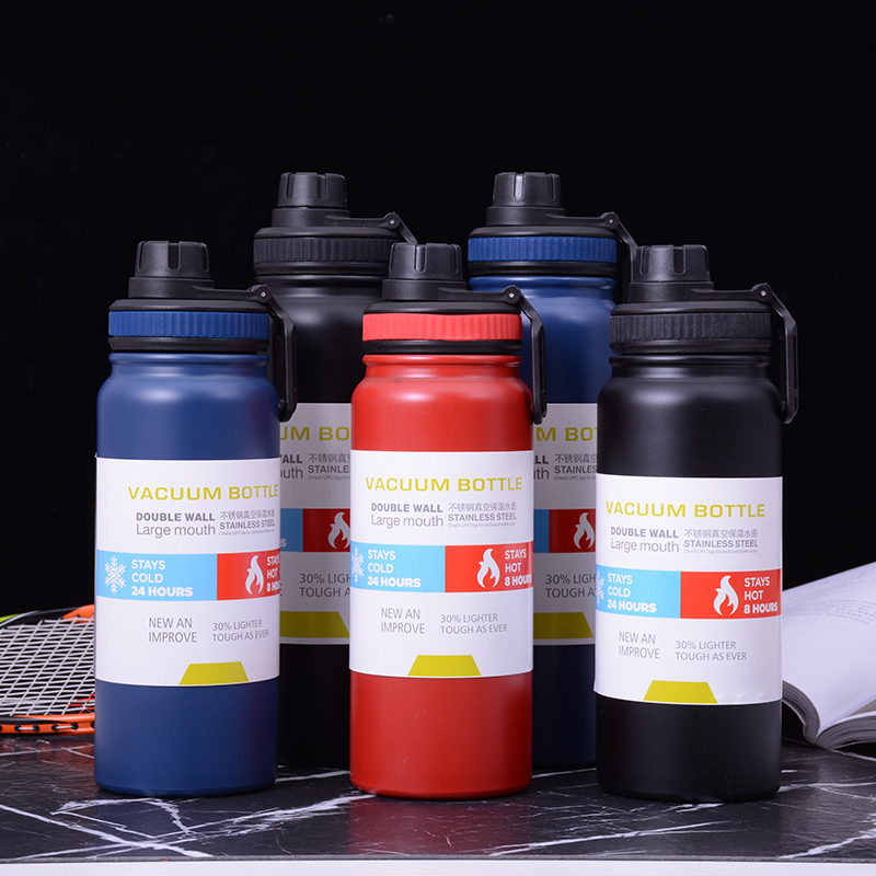 550ml PP Lid Wholesale Outdoor Stainless Steel Vacuum Flasks for Bike Riding