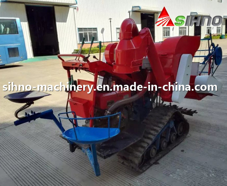 14HP Gear Drive Cheap Mini Rice Combine Harvester