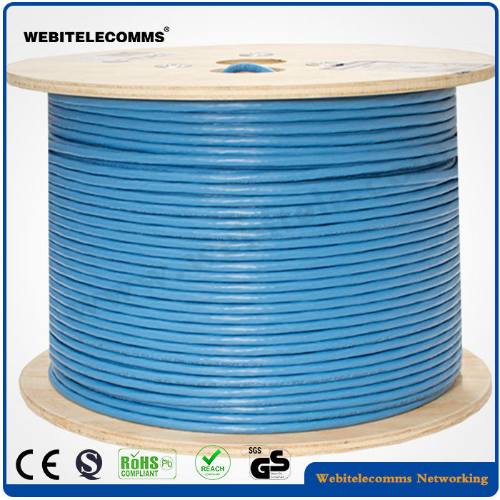 U/UTP Unshielded Cat 6A Twisted Pair Installation Network Cable