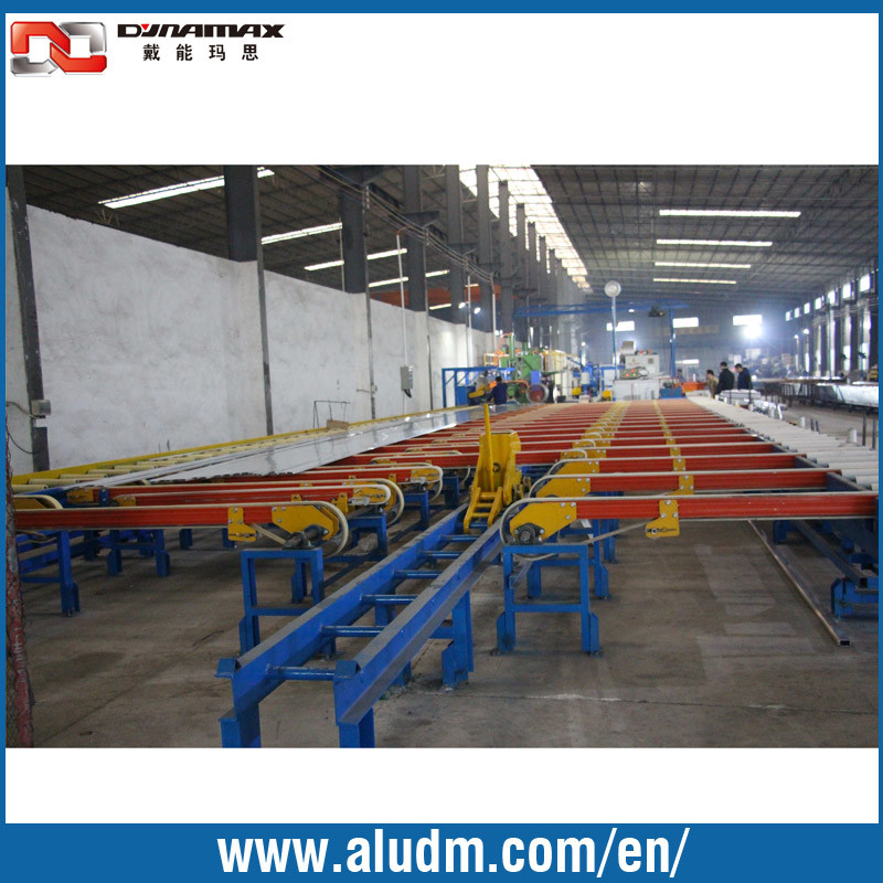 Energy Saving Aluminum Extrusion Machine in Profile Cooling Tables