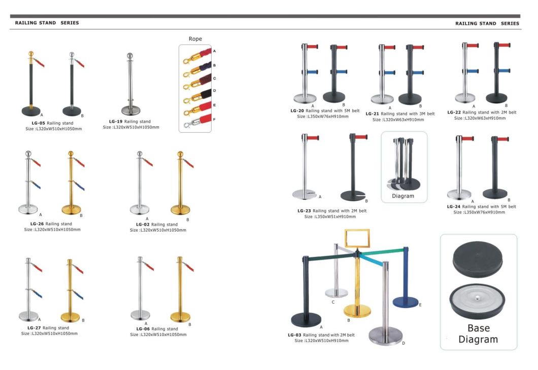 Velvet Ropes for Q Managers with Hot Selling