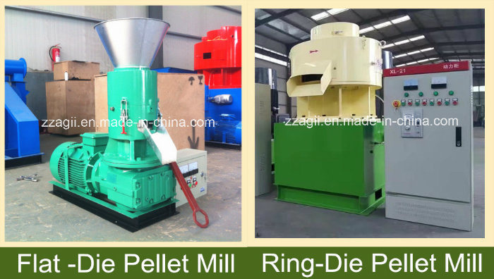 Hot Sale Ce Approved Rice Bran Pellets Machine Small Wood Pellet Mill for Sale