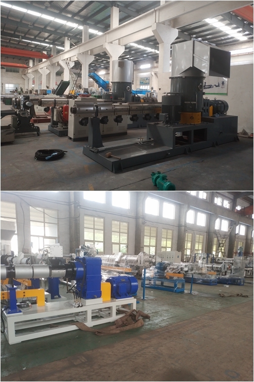 PE PP Recylced Plastic Bag Pelletizing System