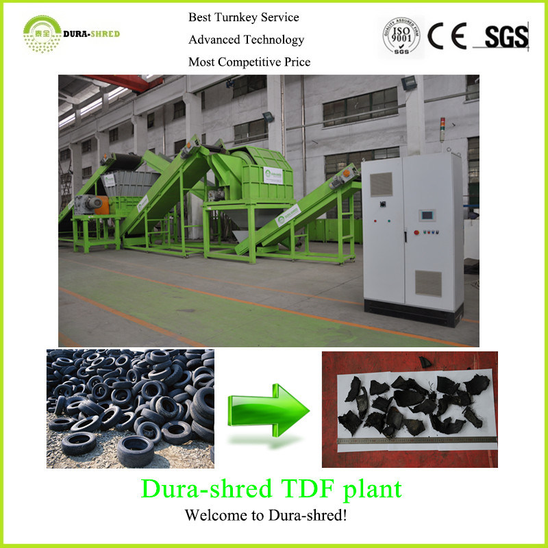 Dura-Shred Used Tire Recycling Machine