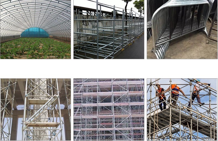 Hot DIP Galvanized Scaffolding Steel Tubes for Construction Scaffold