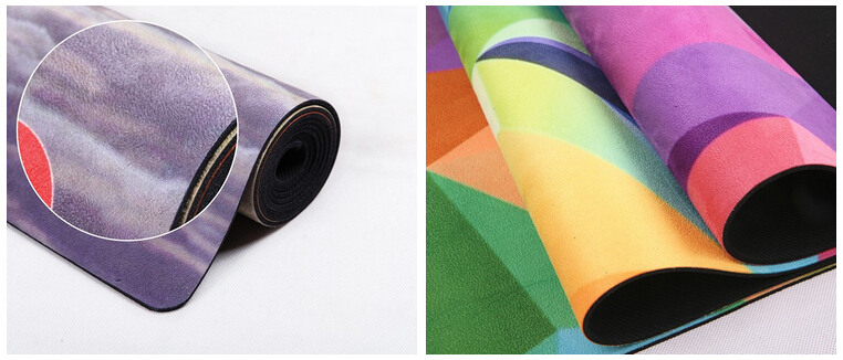 Custom Round Eco Black Rubber Yoga Mat Manufacturer for Yoga