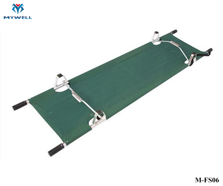 M-Fs06 Equipment Rescue Portable Emergency Disposable Military Folding Stretcher