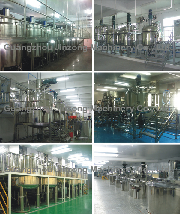 Bath Gel Shampoo Making Machine, Liquid Chemical Mixers, Liquid Soap Production Line