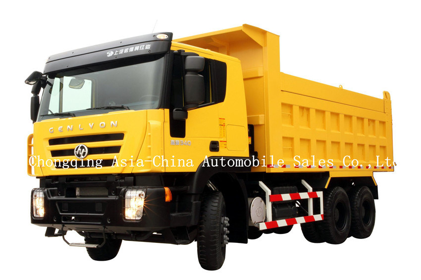 Genlyon 380HP 6X4 Construction Mine Tipper/Dump Truck