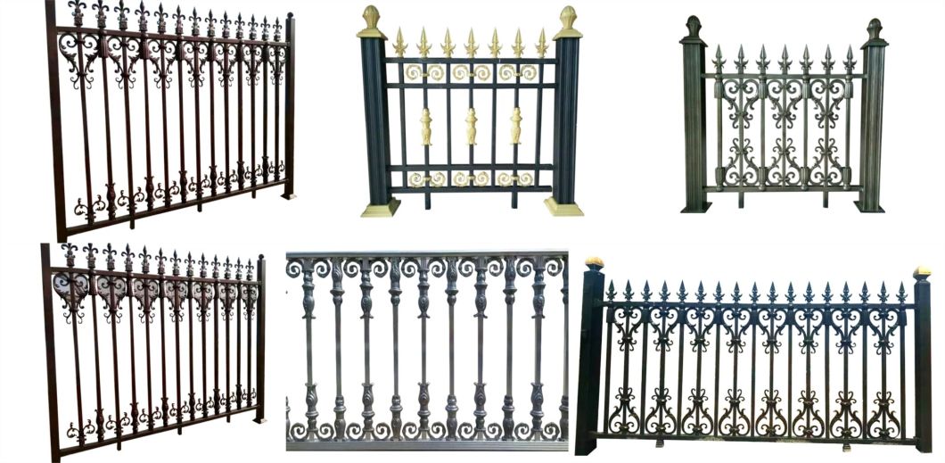 Australian Style Customized Aluminum Garden Fence