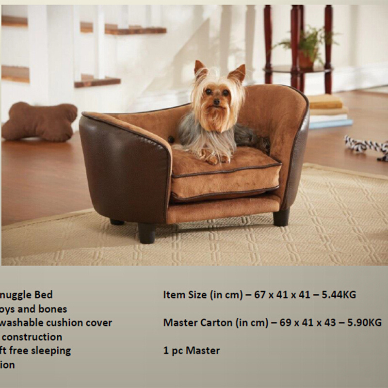 2016 New Design Luxury Leather Dog Sofa/ Pet Products