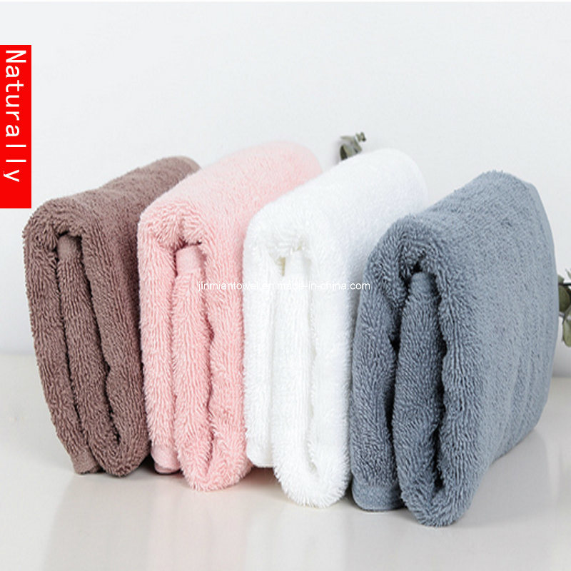 Soft and Fluffy Plain Weave 32s/2 Exquisite Quality Hotel Towel Set, Bathroom Towel