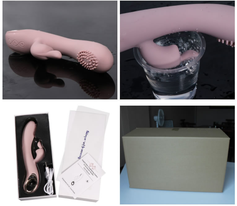 New Sex Properties Angel's Kiss 10 Speeds Vibrating Dildo Magic Wand Massager Adult Toy