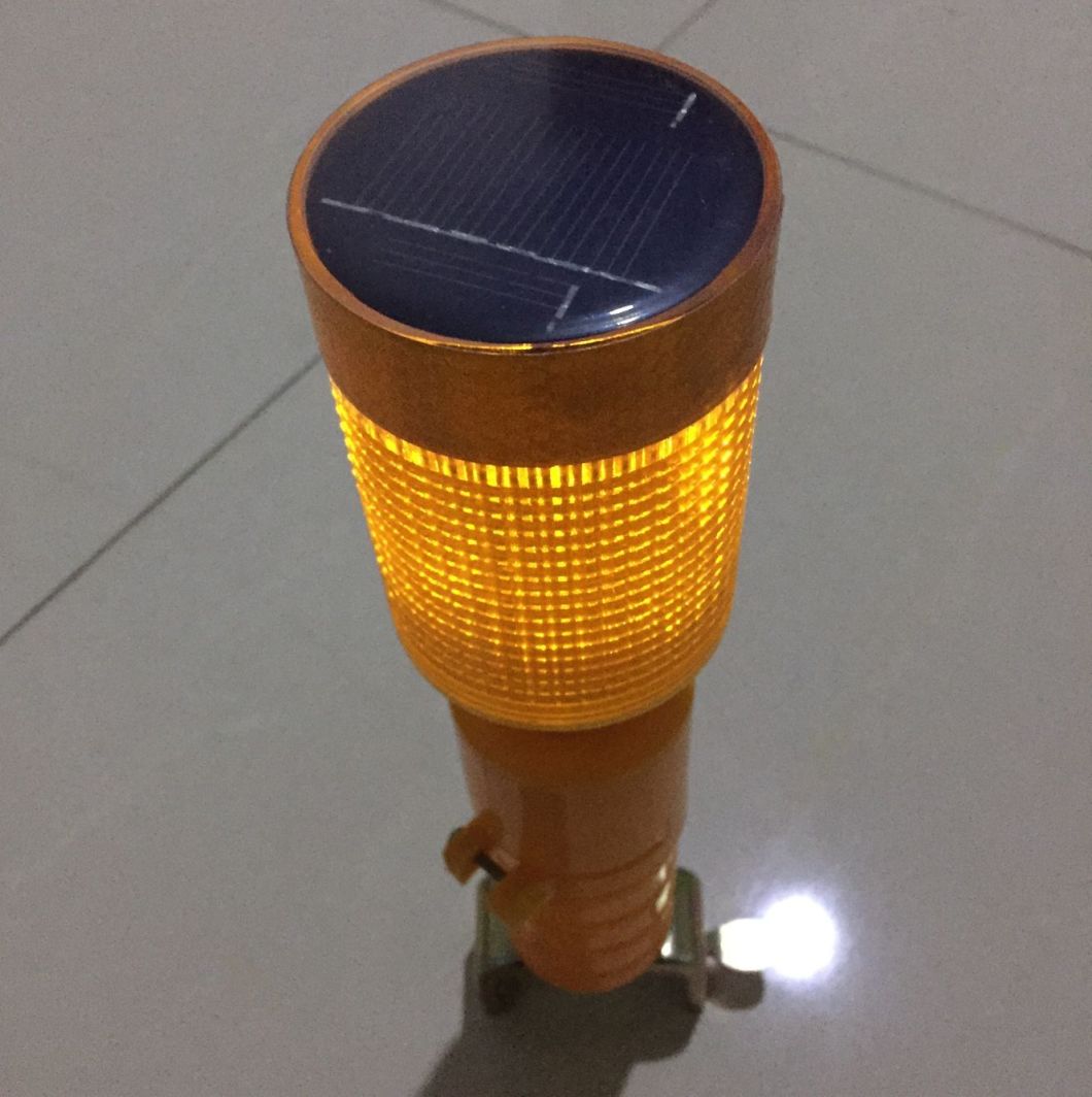 Traffic Block Solar Warning Traffic Cone Light