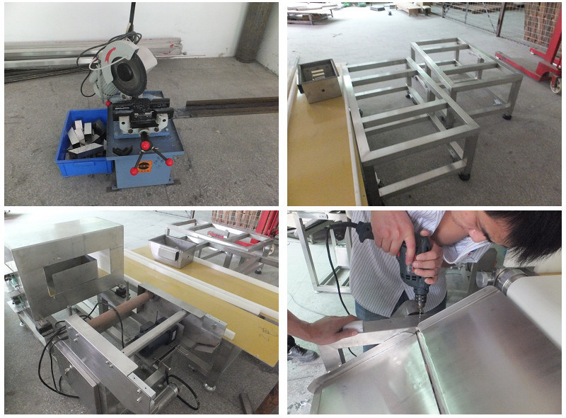 High Sensitive Conveyor Belt Type Metal Detector for Foods