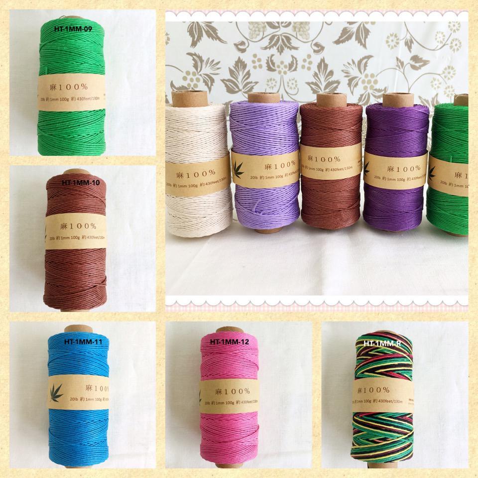 Hemp Twine Cord for Bracelet and Artwork (HT-01)