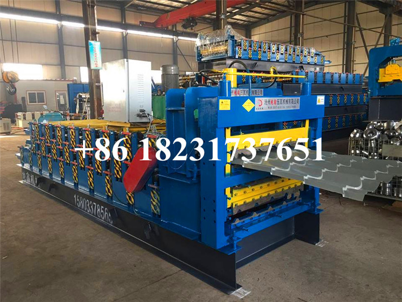 PPGI Glazed Roof Tile Roll Forming Machine