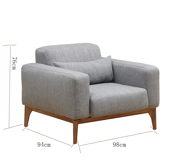 Hot Sale Modern Home Use Fabric Sofa Set for Living Room