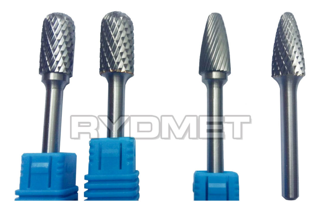 111aaaa-Double Cut Cemented Tungsten Carbide Bur Rotary Files