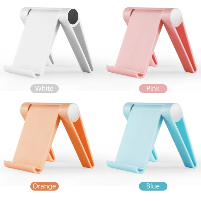 2018 Office Desk Universal Multi-Angle Mobile Holder Folding Plastic Cell Phone Stand for All Phone Pop Mobile Phone Holder