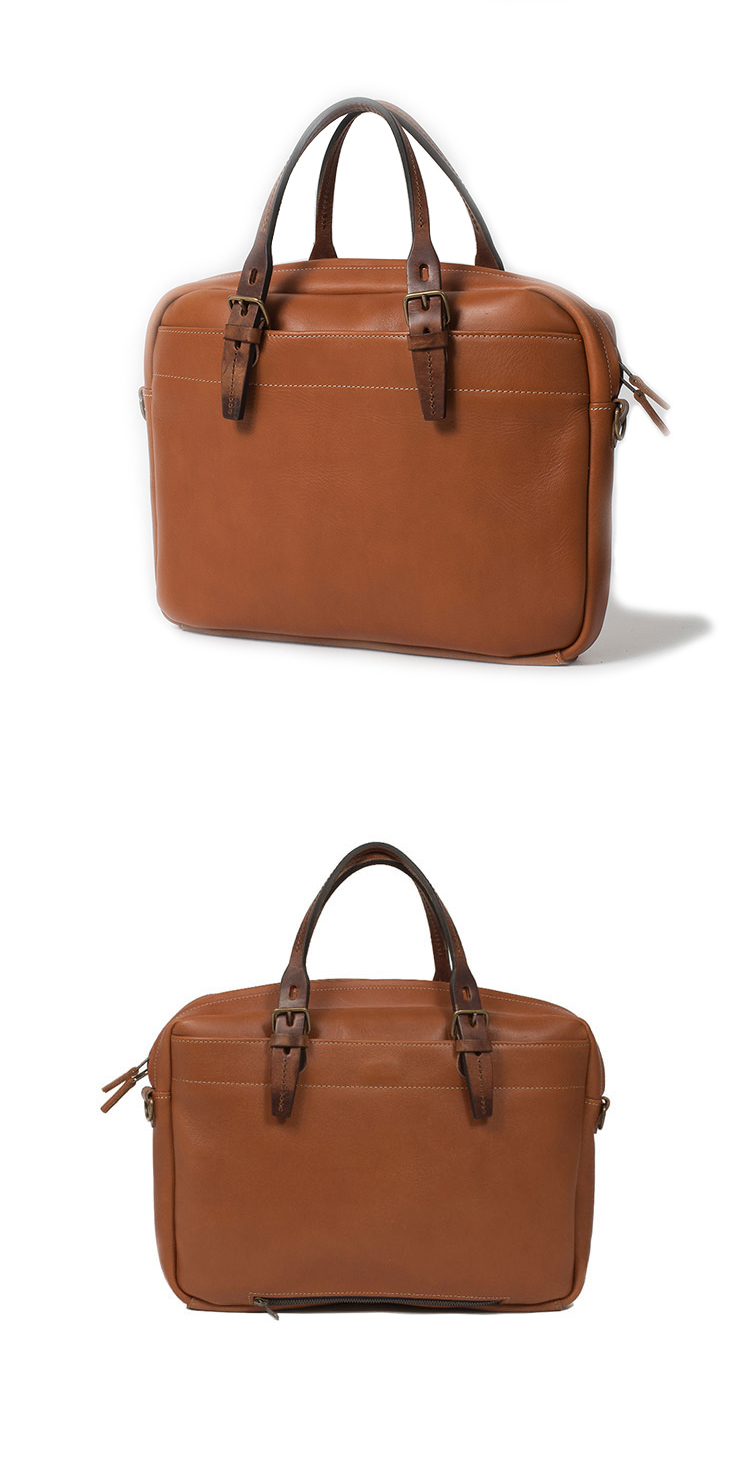 Durable Vegetable Tanned Leather Satchel Crossbody Bags