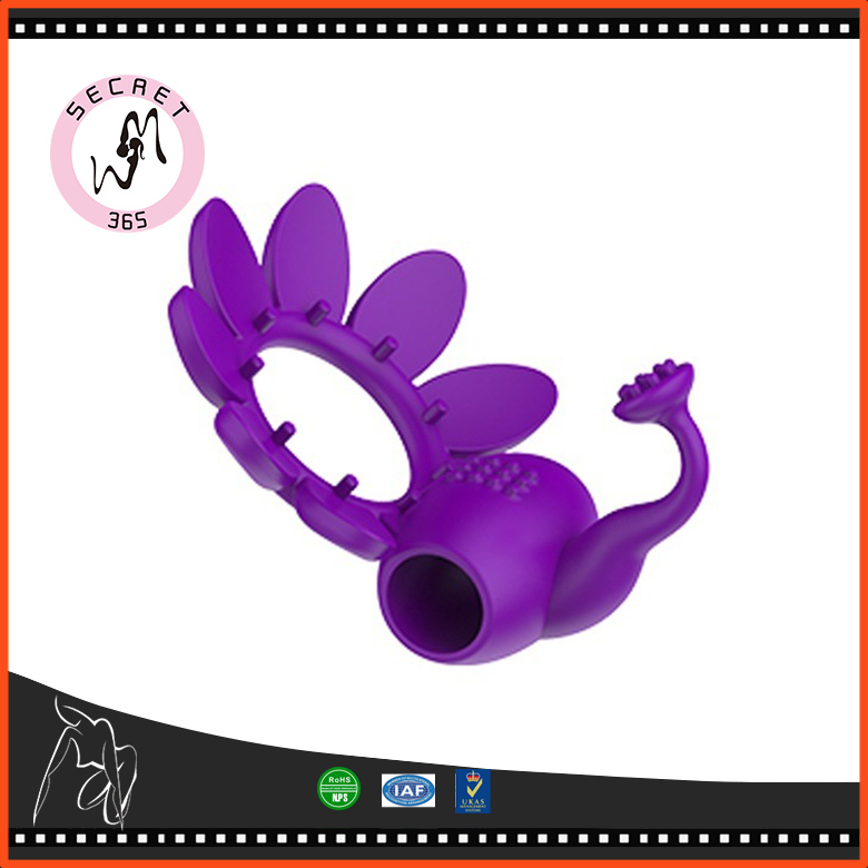New Silicone Vibrating Penis Ring Male Cock Ring Lock Sperm Ring Vibrator Time Delay Lasting Ring Vibrator Sexy Toys for Men