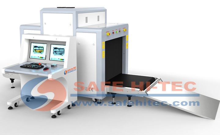 Station Security Screening System X ray Baggage Scanner Inspection Machine SA10080(SAFE HI-TEC)